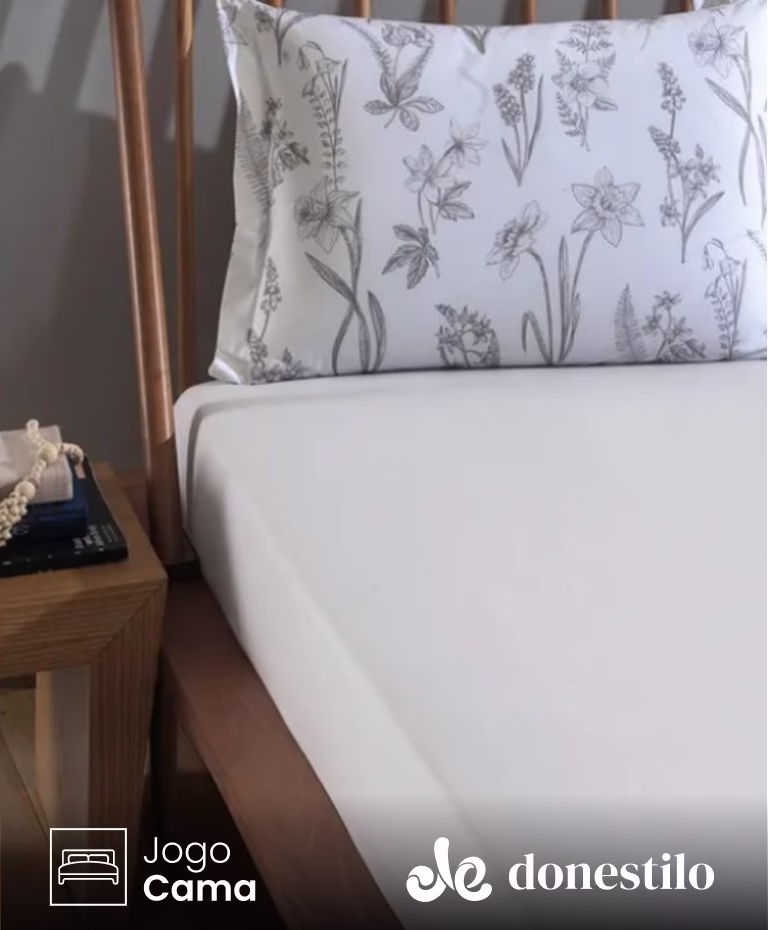Jogo de Cama Solteiro 2 peças Döhler Flora