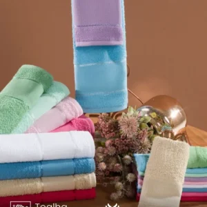 Toalha Social Valletex 23X39 cm para Bordar Ponto Cruz