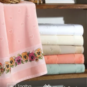 Toalha de Rosto Döhler Verona 50X80 cm para Bordar Ponto Cruz