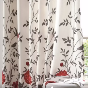 Cortina estampada Döhler Tais II 5092 medidas 3,00X2,50 m
