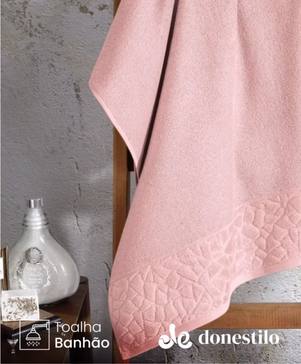 Toalha de Banhão Döhler Confort FJ6509 Medindo 90X1,50 m