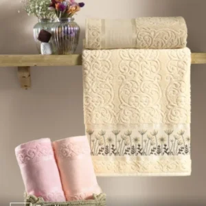 Toalha de Banho Karsten Melina II 74X140 cm para Bordar Ponto Cruz