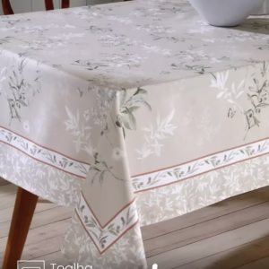 Toalha de Mesa Quadrada Döhler 4 lugares Renova Adele 1,40X1,40 m