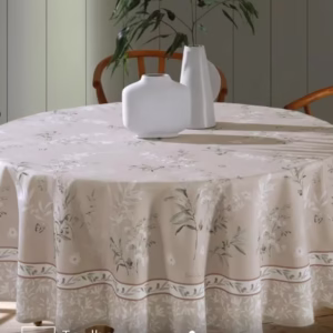 Toalha de Mesa Redonda Döhler 6 a 8 lugares Renova Adele 1,80 m