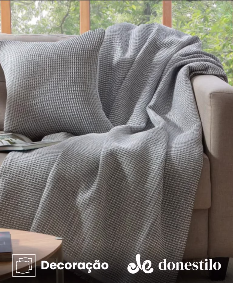 Manta para Sofá Atlas 1,20X1,80 m Jolitex