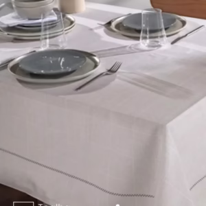 Toalha de Mesa Retangular 6 lugares Renova Iara 1,40X2,10 m Döhler