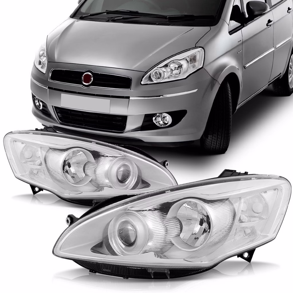 Farol Idea 2011 2012 2013 2014 2015 2016 Foco Duplo Cromado