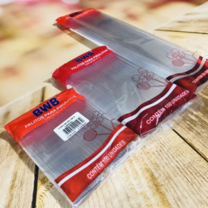 PALITO PARA PIRULITO BWB TRANSPARENTE- TOPO DE BOLO- TUBO PET - CANUDO TRANSPARENTE 50~700 UN