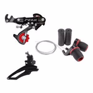 Passador + Câmbio Traseiro + Dianteiro Yamada 18 E 21 Marcha