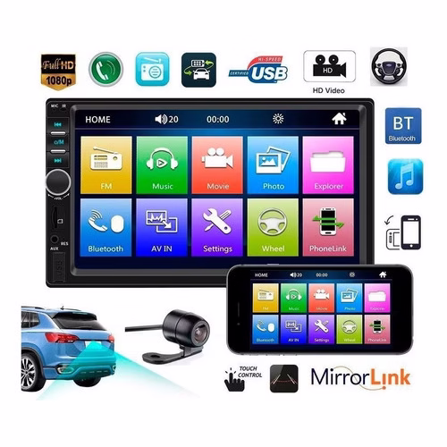 Central Multimidia Kit Radio Som Saveiro G1 G2 G3 G4 G5 - Imagem 2