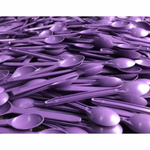 Kit 1000 / 2000 / 3000 / 4000 Colherzinhas Açaí Sorvete Sobremesa Super Reforçada roxa OFF