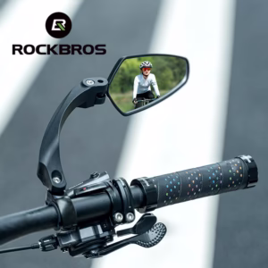 Espelho Retrovisor Bicicleta ROCKBROS HD 360 ° Espelhos Laterais Ajustáveis Para Mountain Bike Estrada/Ciclismo