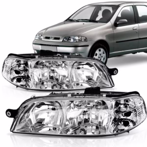 Farol Palio 2001 2002 2003 Carcaça Preta