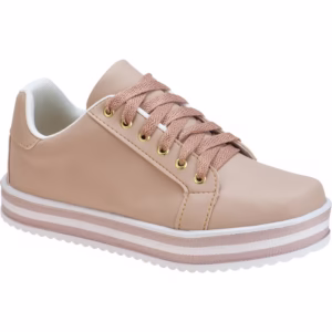 Tenis Feminino Lumiss Casual Sapatenis Confort Flatform