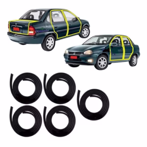 Kit Borracha Vedação Classic 2010 2011 2012 2013 4porta&mala