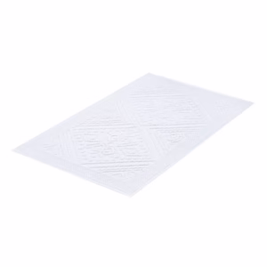 Tapete para casa 50x80cm Buddemeyer Tivoli 100% Algodão Branco
