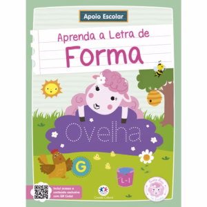 Livro - Apoio Escolar - Aprenda a letra de forma - Capa comum - Ciranda Cultural