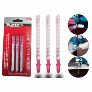 Kit Lâminas Para Serra Tico Tico 75 X 3mm Metalon Ferro Universal 3 Peças Profissional