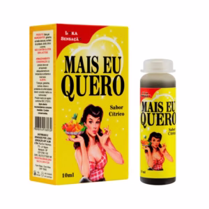 Gel Lubrificante para Sexo Oral com Sensação de Pulsação e Vibração no Sabor Cítrico - Loka Sensação Mais Eu Quero | 10ml