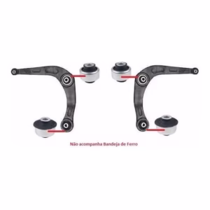 Kit 04 Buchas Bandeja Peugeot 206 / 207 - P/ Os 02 Lados !!!