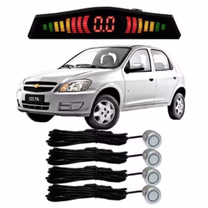 Sensor De Estacionamento Ré Celta Todos Os Modelos Prata