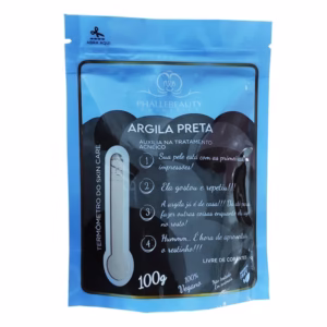 Argila Preta em Pó PhalleBeauty100g100% Vegano Produto Natural