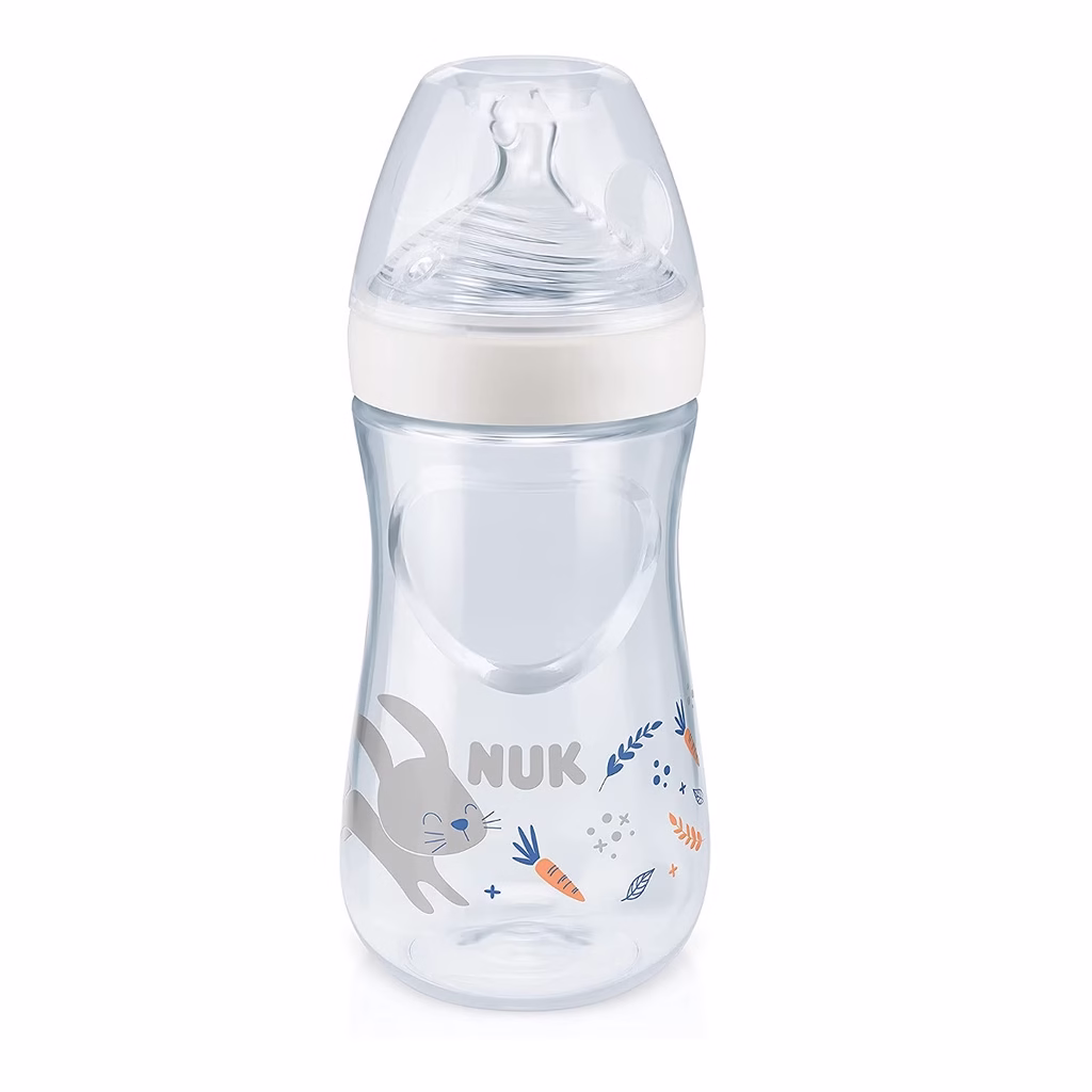Mamadeira Anticólica Essence Smart Flow 270ml NUK - Branca