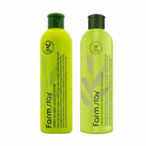 farmstay green tea seed moisture toner emulsion 300ml