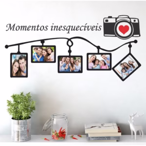 Adesivo Decorativo Momento Inesquecíveis Fotos