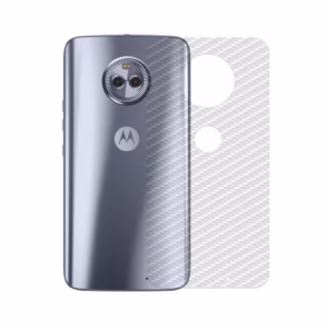 Película Traseira de Fibra de Carbono Transparente para Motorola Moto X4 - Gshield