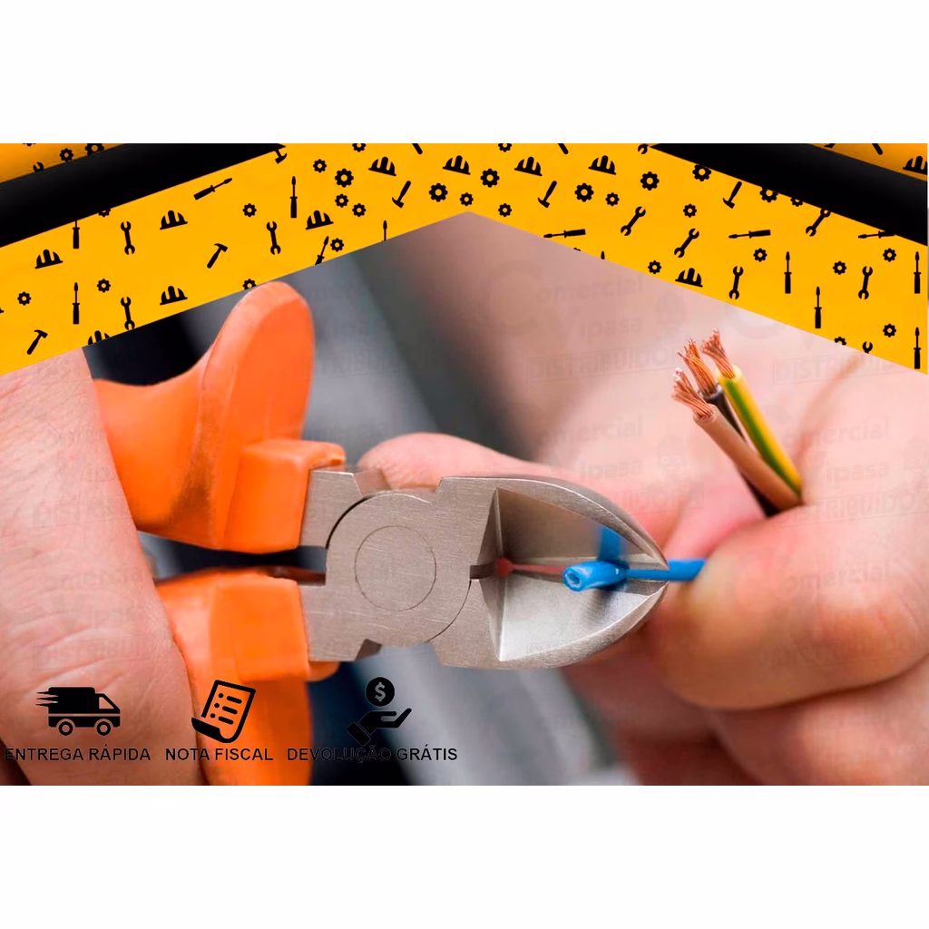 Alicates Emborrachado Ferramenta Profissional Modelos a Escolher - Imagem 2