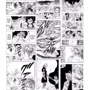 Papel De Parede Adesivo Autocolante Quarto Anime Nanatsu no Taizai Mangá