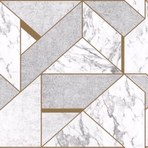 Papel de Parede Adesivo Geométrico Zara Mármore Cimento 2,50 mts