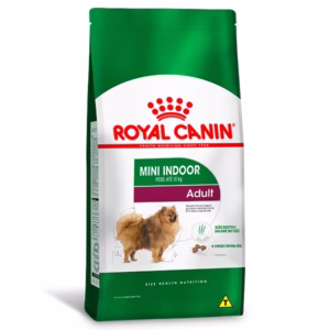Ração Royal Canin Mini Indoor Adult para Cães Adultos de Raças Pequenas com 10 meses ou mais - 7,5Kg