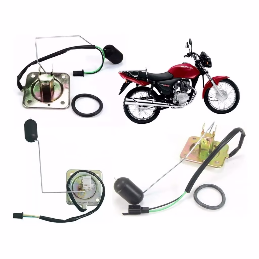 Boia Medidora Combustível Tanque Honda Titan 2000/2008 - Imagem 2