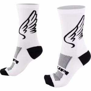 Meia Hupi Asas Branco/preto