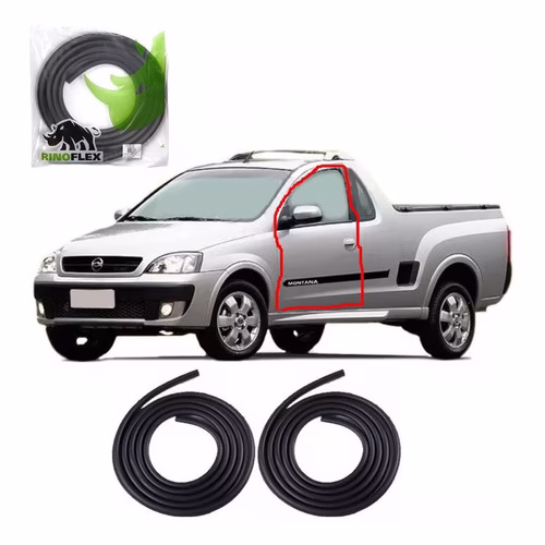 Par De Borracha Para Porta Lateral Do Montana Aba Estriada Todos os anos.