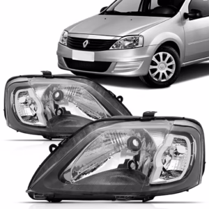 Par Farol Logan 2007 2008 2009 2010 Mascara Cinza