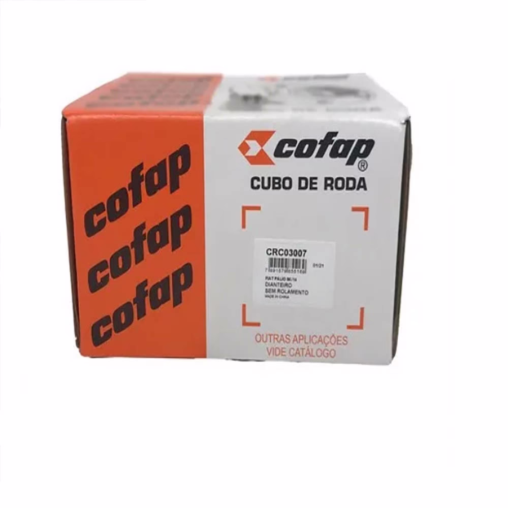 Cubo De Roda Dianteiro Siena 1.0 1996 1997 1998 1999 2000 2001 2002 2003 2004 2005 2006 2007 2008 Original Cofap - Imagem 2