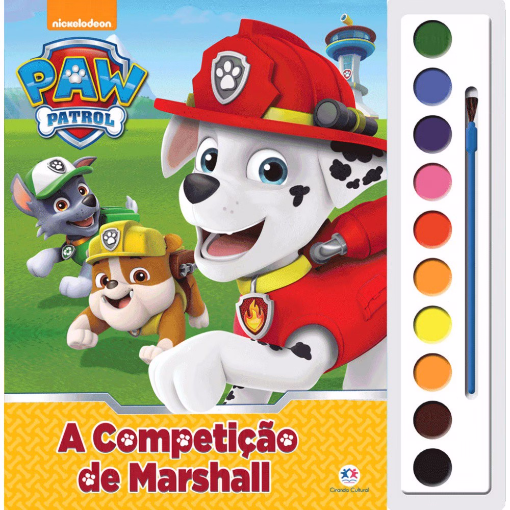 Livro - Patrulha Canina - A competição de Marshall - Ciranda Cultural