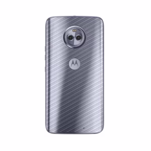 Película Traseira de Fibra de Carbono Transparente para Motorola Moto X4 - Gorila Shield