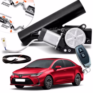Difusor De Escapamento Esportivo Preto Toyota Corolla Controle