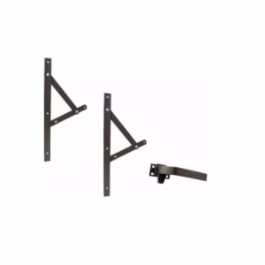 Kit Janela Maxim Ar - Braço 25cm - C/ Fecho - Em Bronze