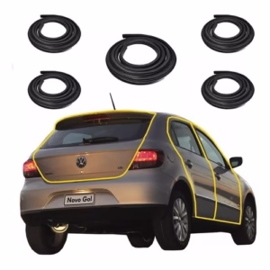 Borracha De Vedação Gol 2016 2017 2018 4 Portas + Porta Mala
