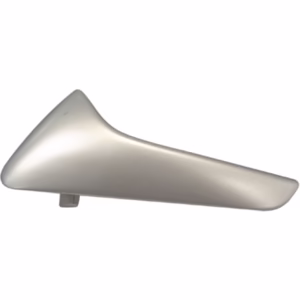 Maçaneta Interna Porta Dianteira Traseira - Lado Direito Fox Após 09 2 Portas Prata