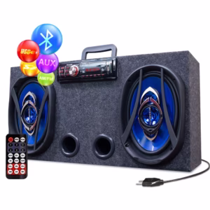 Caixa Ativa Amplificada Bluetooth 6x9 Hurricane Modulo Taramps/Stetsom/Radio Amplificado