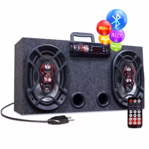 Caixa Bob Ativa Amplificada Bluetooth Ativa 6x9 Bravox + Taramps Tl500 ou Stetsom Ir160