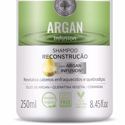 Inoar Argan Infusion Reconstrução - Shampoo 500ml - Imagem 2