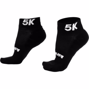 Meia Curta para Corrida HUPI Running Pro 5K Preto