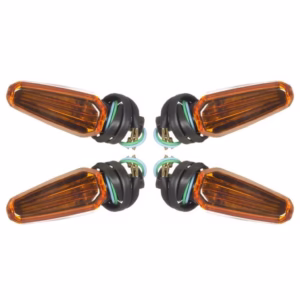 Kit 4 Mini Pisca Seta Speed Esportivo de Moto Universal Pro Tork